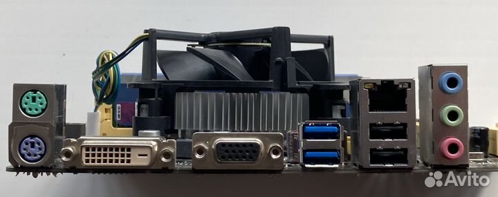 Материнская плата Asus H81M-K + i3 4170