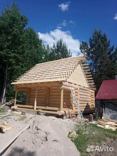 Срубы ручной рубки