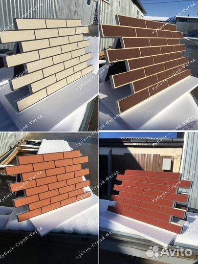 Фасадные термопанели толщины 3, 5, 10 см