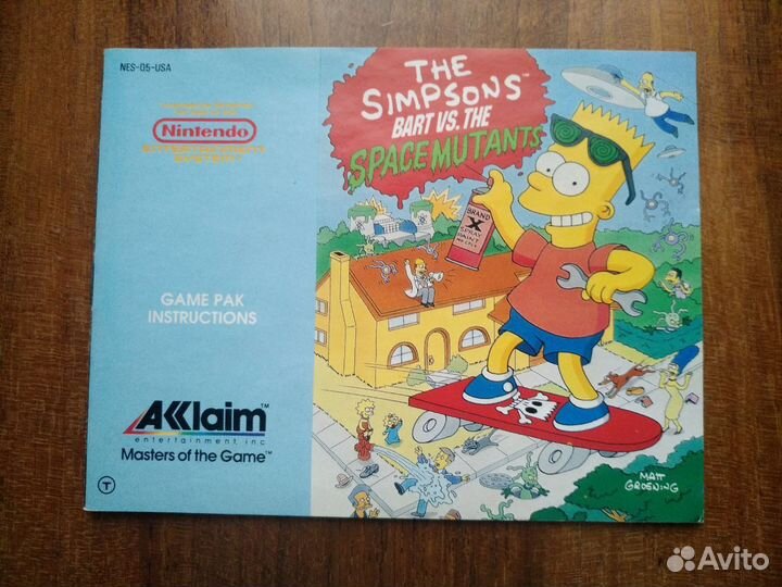 Игра The Simpsons: Bart vs. The Space Mutants