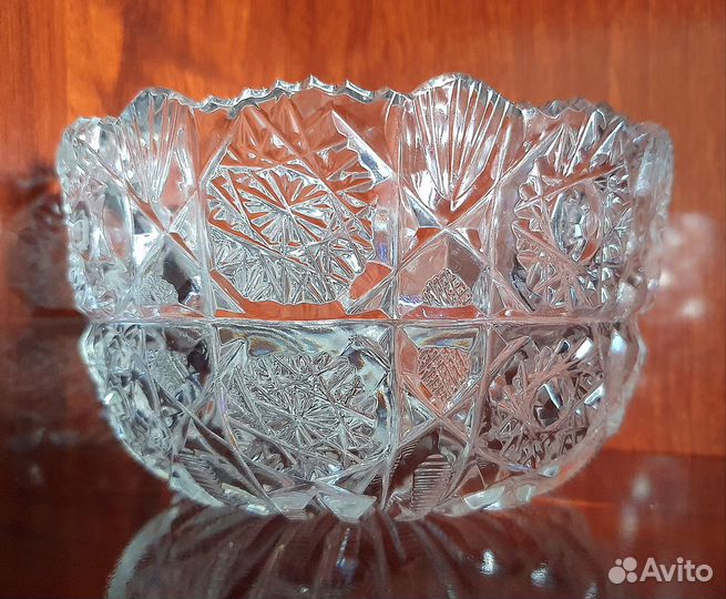Хрустальная ваза, салатница, конфетница (СССР)