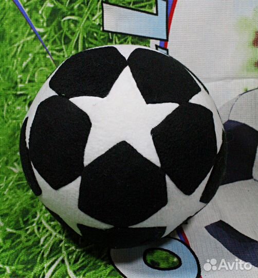 Мягкая игрушка футбольный мяч