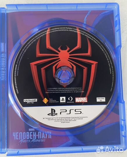 Человек паук Miles Morales на ps5