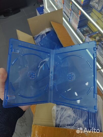 Коробка бокс для диска Blu-ray ps4 ps5 двойные