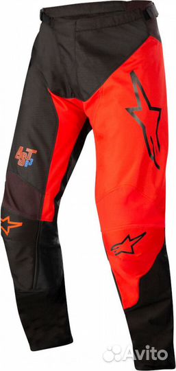 Alpinestars Мотобрюки кроссовые racer (black-red)