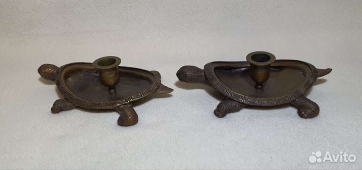 Парные подсвечники 