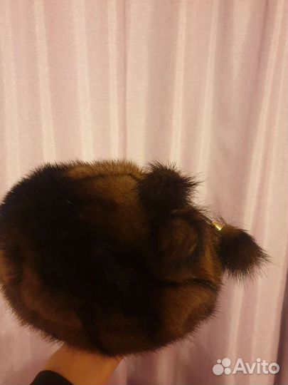 Берет норковый