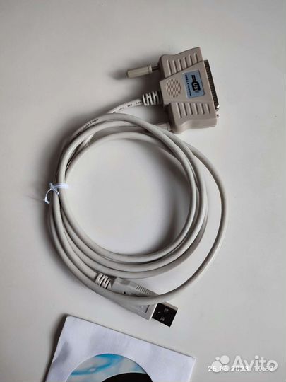 Кабель LPT-USB (LPT/DB25 - папа)
