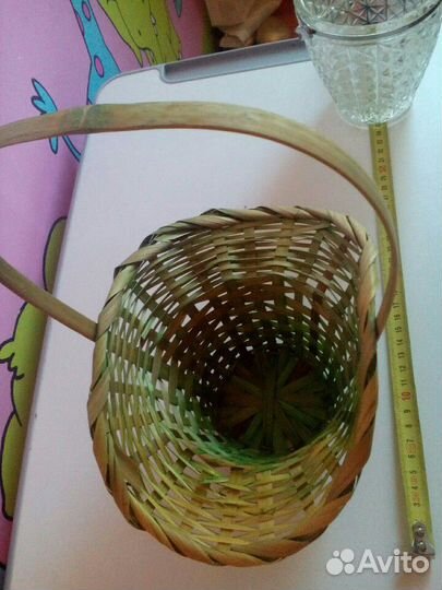 Корзинка плетеная сувенирная подарочная