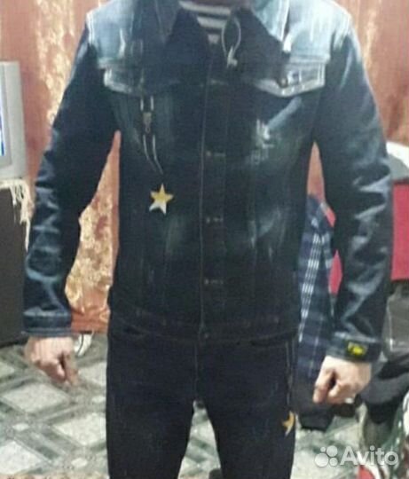 Куртка мужская джинсовая