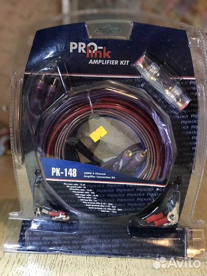 Набор аудио кабелей в авто Pro-Link PK-148