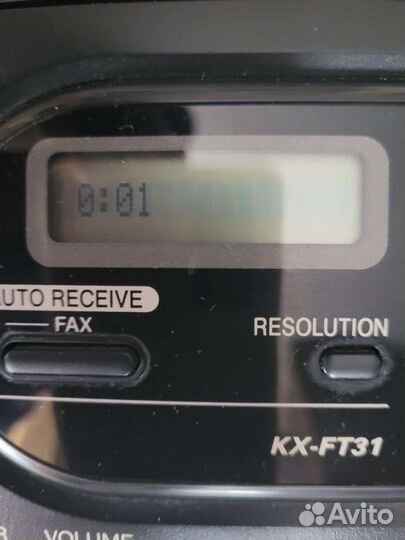 Факс Panasonic KX FT31