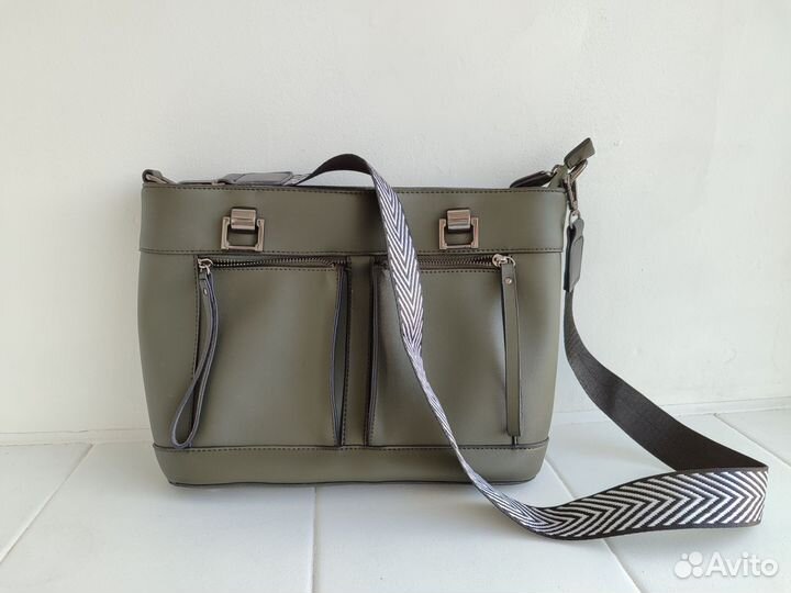 Сумка женская зелёная