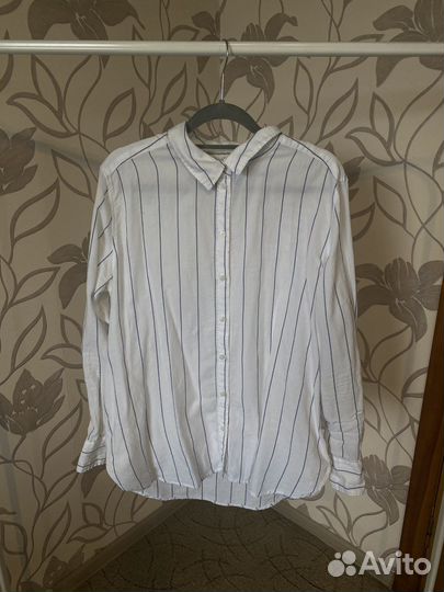 Хлопковая рубашка H&M
