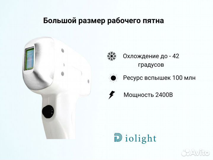 Диодный лазер Diolight UltraMax 2400в