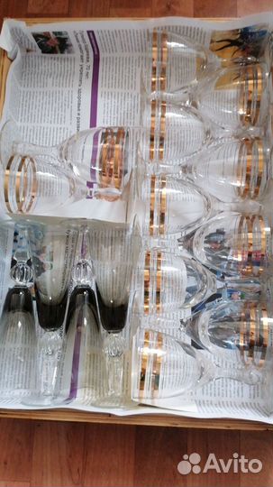 Фужеры и рюмки СССР