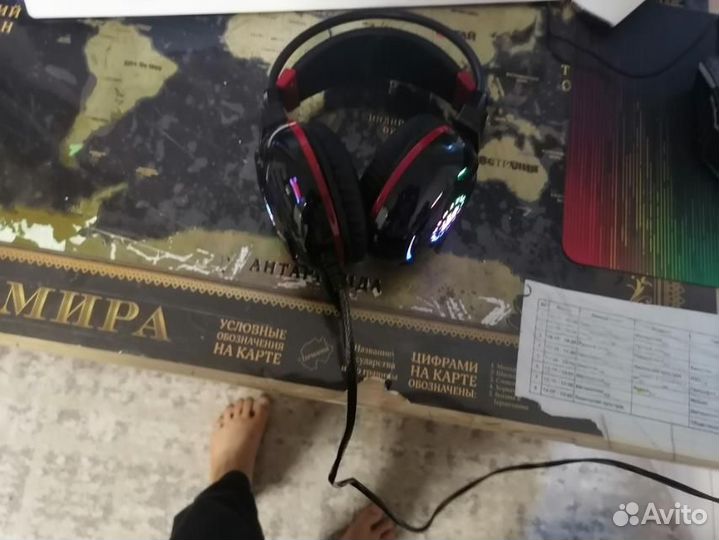 Продаю Наушники с микрофоном A4Tech Bloody G300 Bl