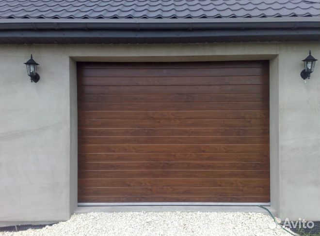 Секционные ворота