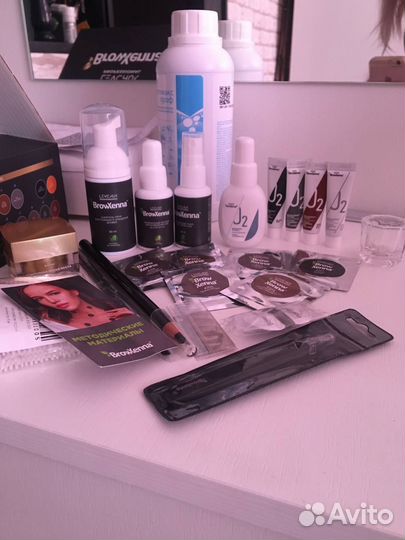 Набор для окрашивание бровей Browxenna