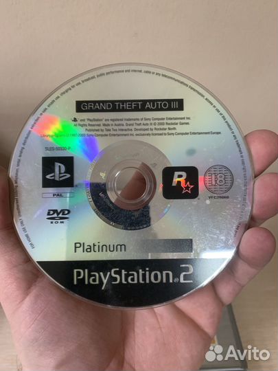 Grand Theft Auto 3 (III) (GTA 3) (Platinum) PS2