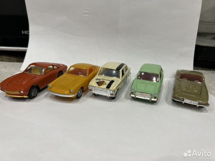 Модели машин, Ремейки СССР 1:43, 1:50