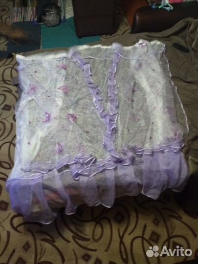 Кухонная штора новая. ширина 2м. высота 160