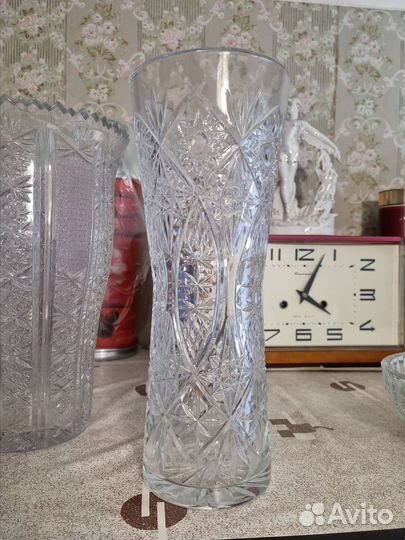 Хрустальные вазы Чехия