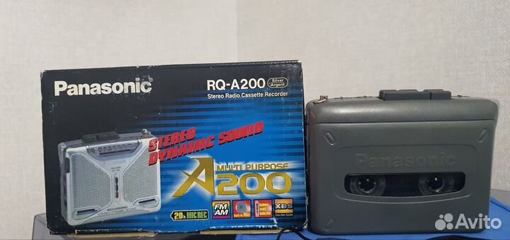 Новый кассетный плеер Panasonic RQ-A200