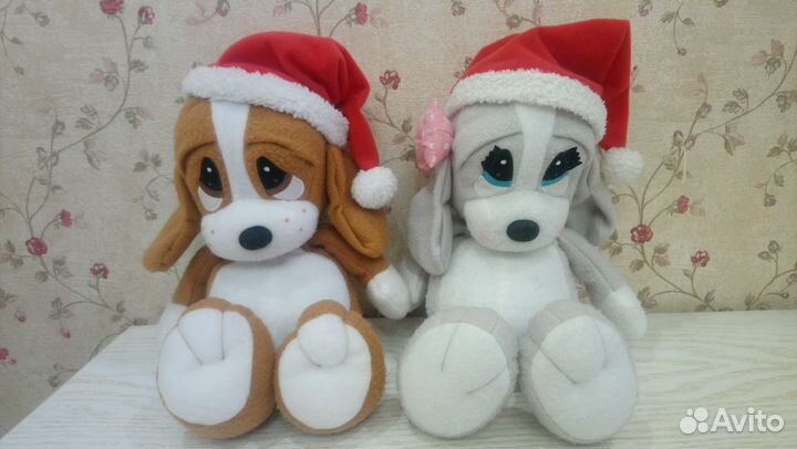 Пара мягких милых собачек Дисней Почта