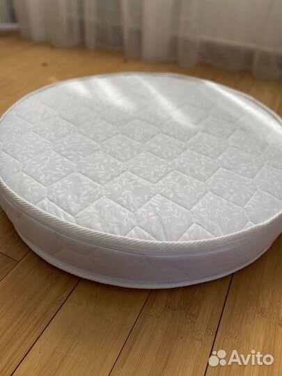 Матрас на круглую кроватку