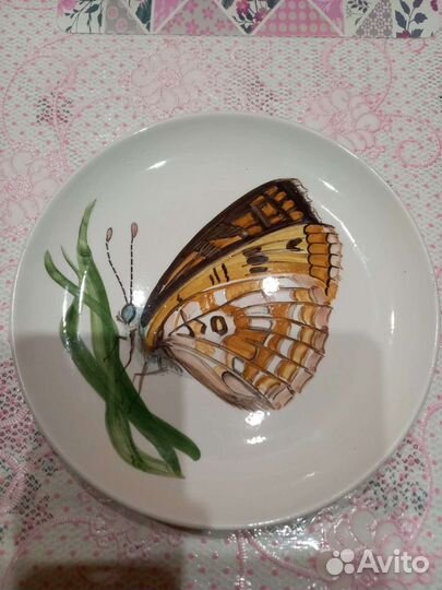 Тарелка декоративная,Менажница фарфоровая