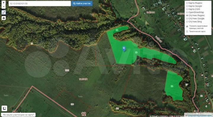 Участок 10 га (СНТ, ДНП)