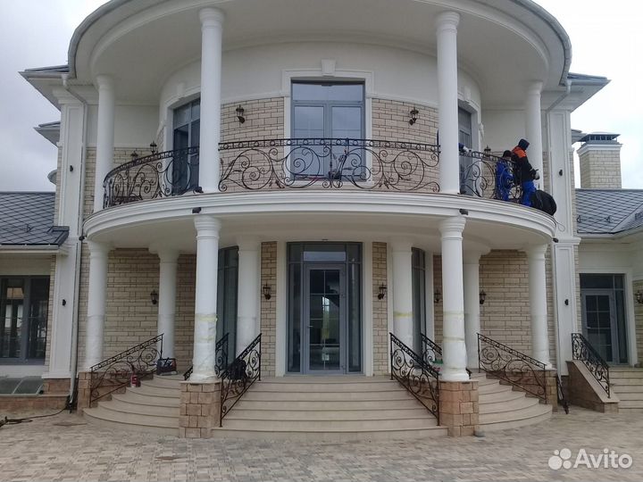 Ограждения на балкон кованные