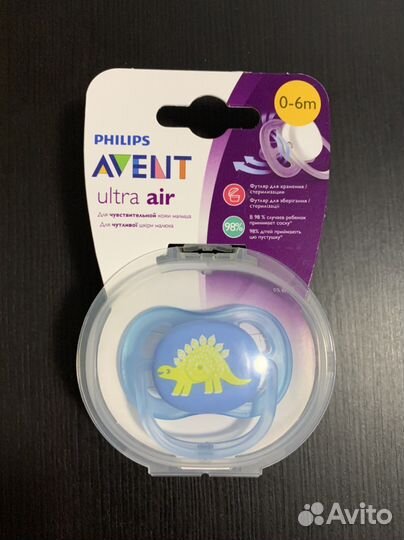 Пустышка avent 0-6