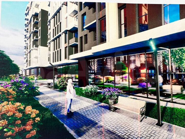 3-к. квартира, 97,2 м², 2/12 эт.