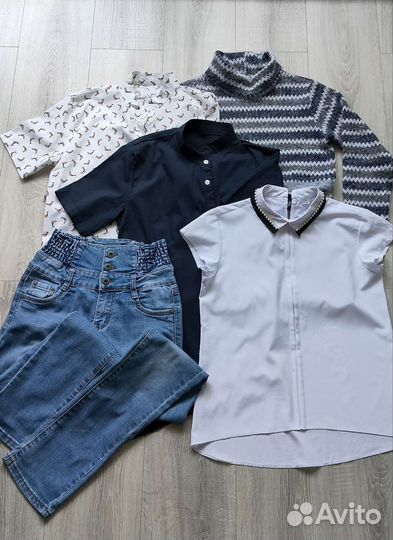 Вещи пакетом на девочку 152 см