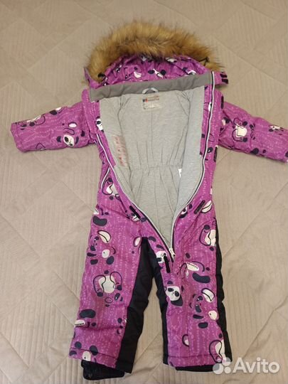 Зимний комбинезон для девочки