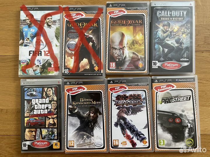 Игры для sony psp с мануалами