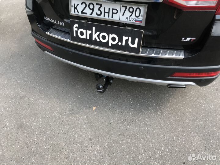 Фаркоп с установкой на легковой автомобиль