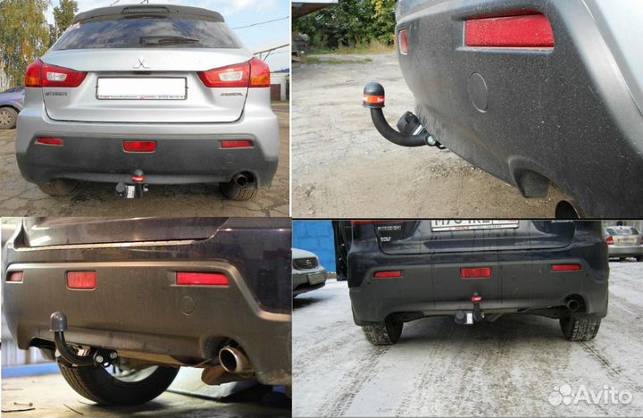 Фаркоп Mitsubishi ASX, Peugeot 4008