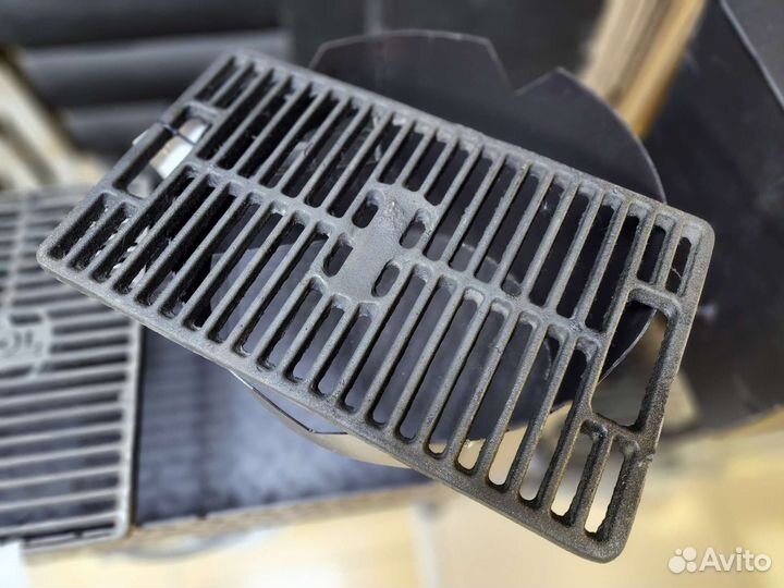 Чугунная Решетка гриль 420х250 с ручками