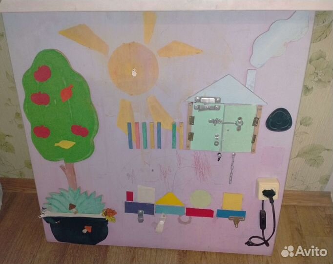 Бизиборд самодельный