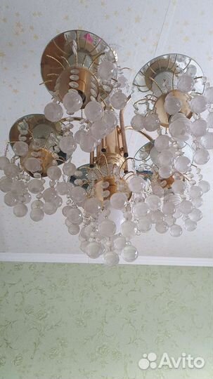 Люстра хрустальная