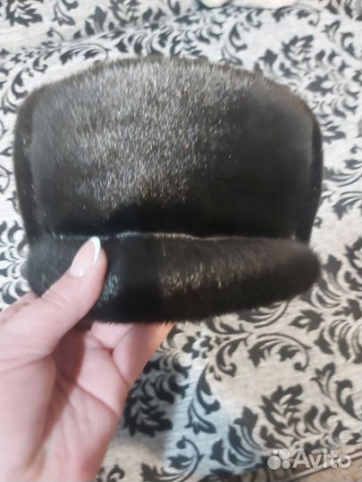 Меховая мужская кепка