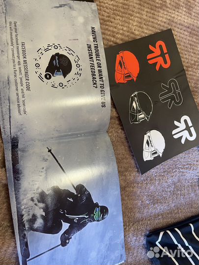 Горнолыжный шлем ruroc детский y/s размер