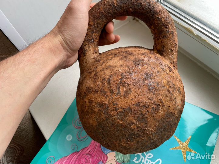 Гиря 32 кг СССР