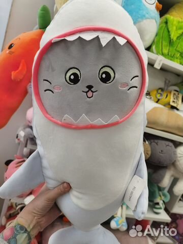 Мягкая игрушка акула