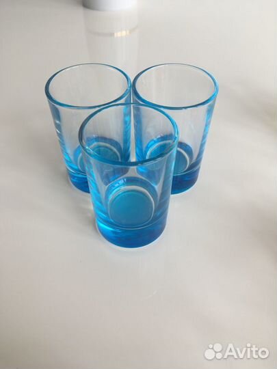 Новые рюмки/стопки для оформления фуршета 18 шт