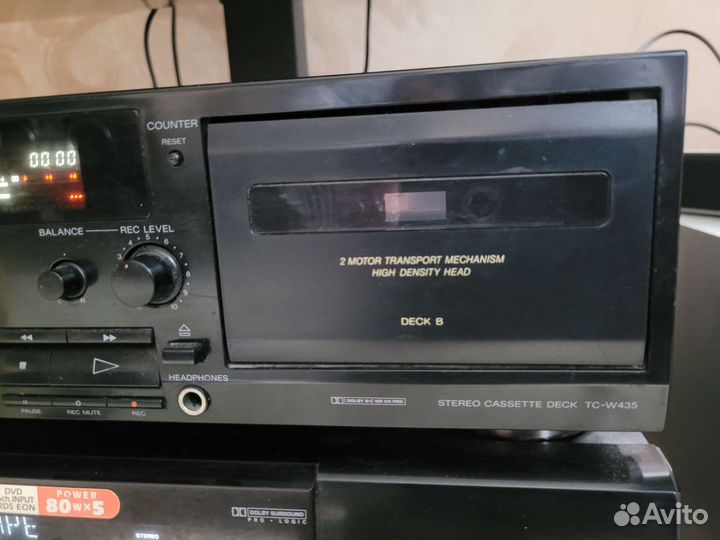 Кассетная дека Sony TC-W435