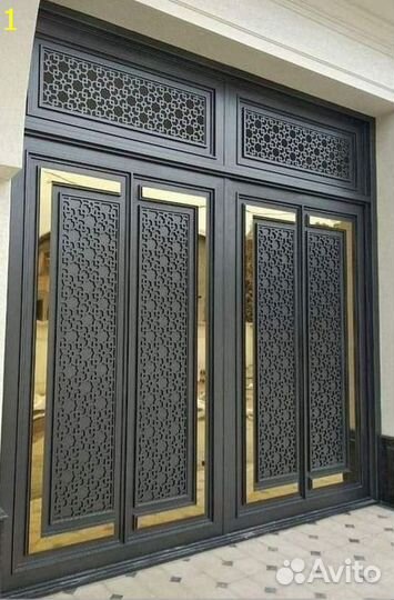 Кованые ворота под ключ